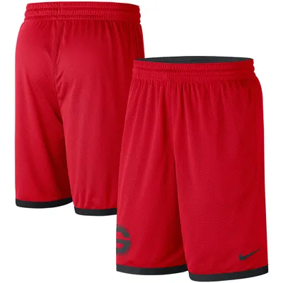 Georgia Bulldogs Nike Logo Performance Shorts - Red/Black