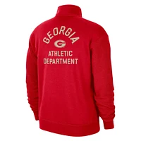 Sweat à capuche pour homme Georgia Bulldogs Campus Athletic Department Nike rouge