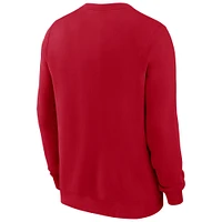 Sweat-shirt Nike rouge Georgia Bulldogs Legacy Classic pour homme