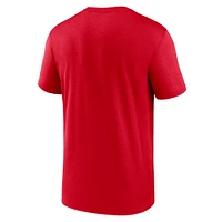 Men's Nike Red Georgia Bulldogs Lockup Legend Performance T-Shirt