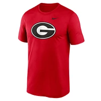 T-shirt Nike rouge Georgia Bulldogs Primetime Legend Logo pour homme