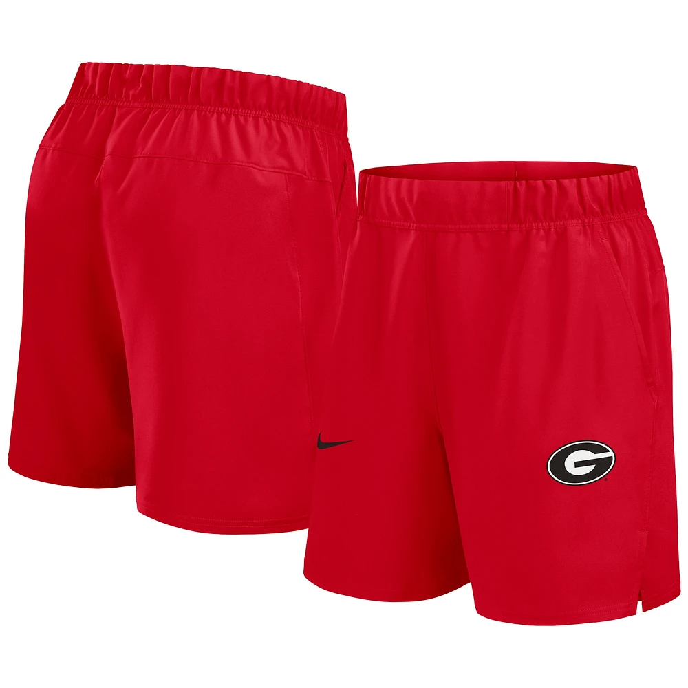 Men's Nike Red Georgia Bulldogs Primetime Victory Performance Shorts