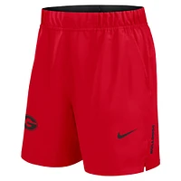 Men's Nike Red Georgia Bulldogs Primetime Woven Victory Performance Shorts