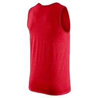 Men's Nike Red Georgia Bulldogs Tank Top