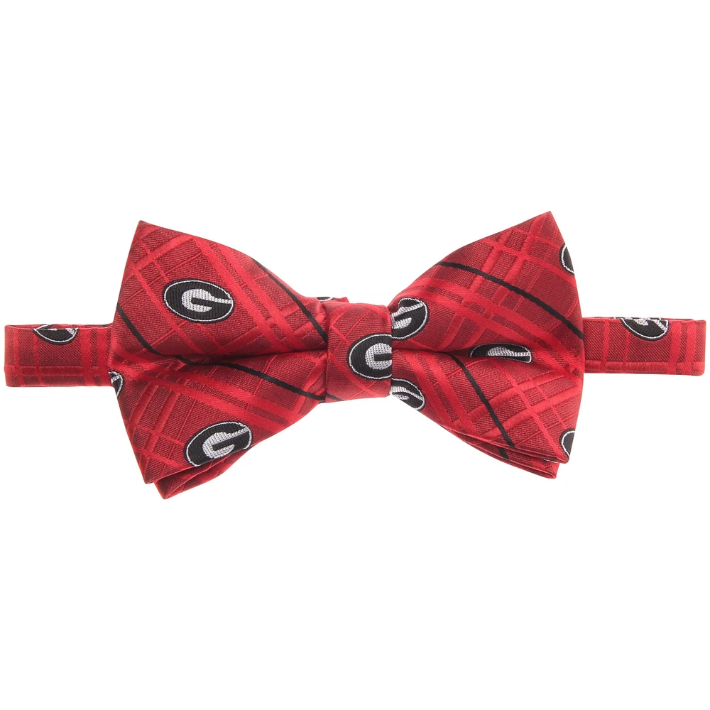 Men's Red Georgia Bulldogs Oxford Bow Tie