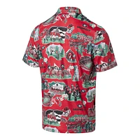 Men's Reyn Spooner Red Georgia Bulldogs Scenic Polo