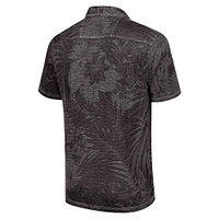 Polo Tommy Bahama noir pour homme Georgia Bulldogs Big & Tall Sport Santiago Paradise