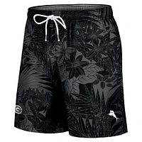 Men's Tommy Bahama Black Georgia Bulldogs Santiago Palms Board Shorts