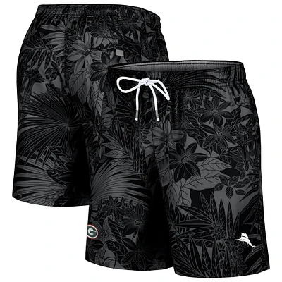 Men's Tommy Bahama Black Georgia Bulldogs Santiago Palms Board Shorts