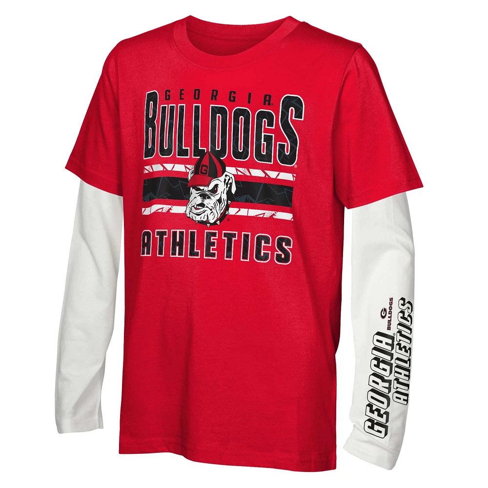 Ensemble de t-shirts the Mix pour enfants d'âge préscolaire Georgia Bulldogs