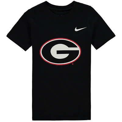Preschool Nike Black Georgia Bulldogs Logo T-Shirt