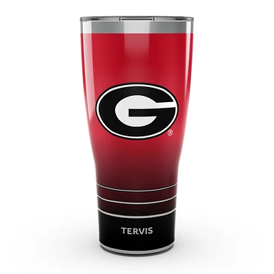 Tervis Géorgie Bulldogs 30oz. Gobelet en acier inoxydable ombré