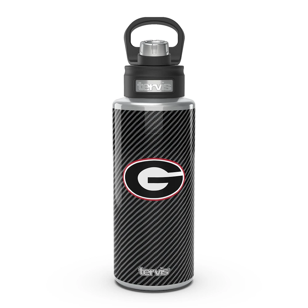 Tervis Georgia Bulldogs 32oz. Carbon Fiber Wide Mouth Water Bottle