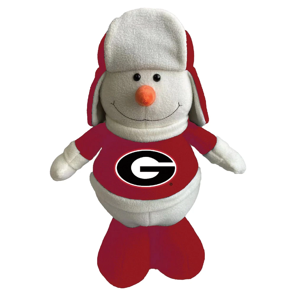 The Memory Company Georgia Bulldogs Bonhomme de neige froid 14,5"