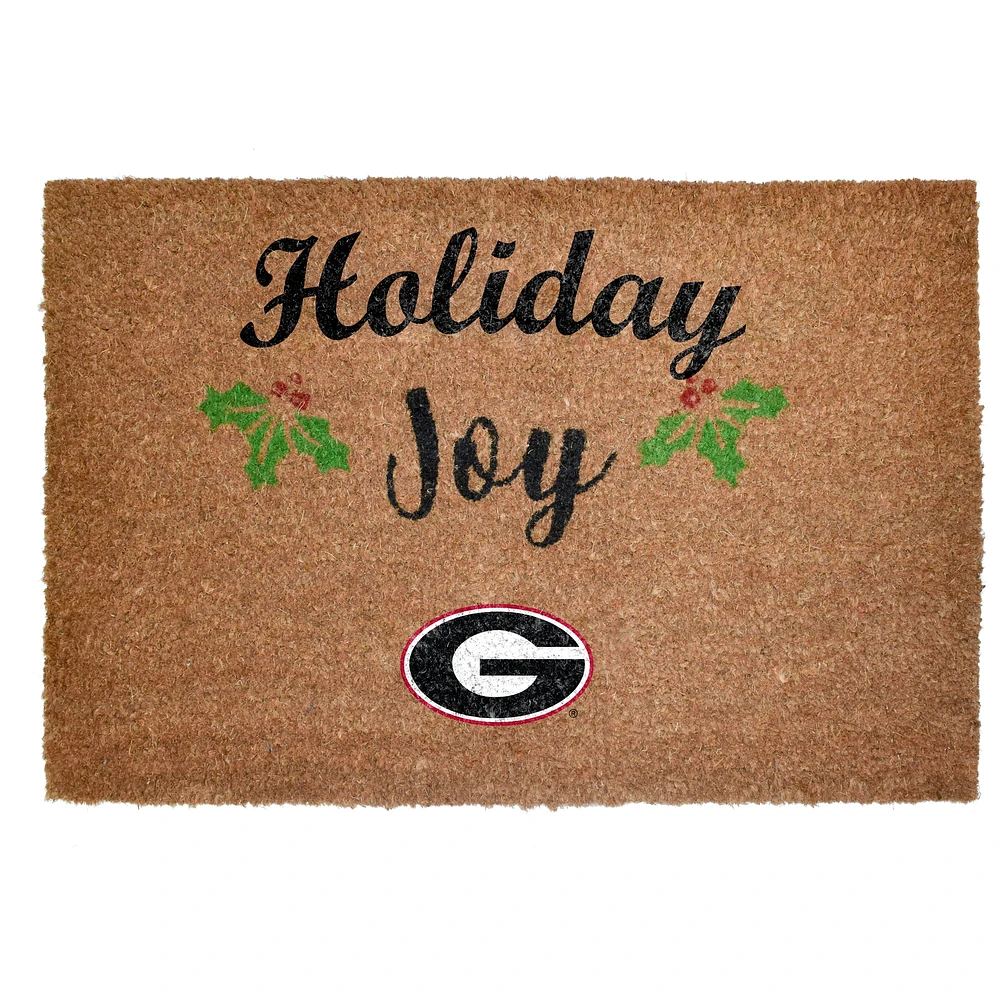 The Memory Company Georgia Bulldogs 23" x 35" Holiday Door Mat