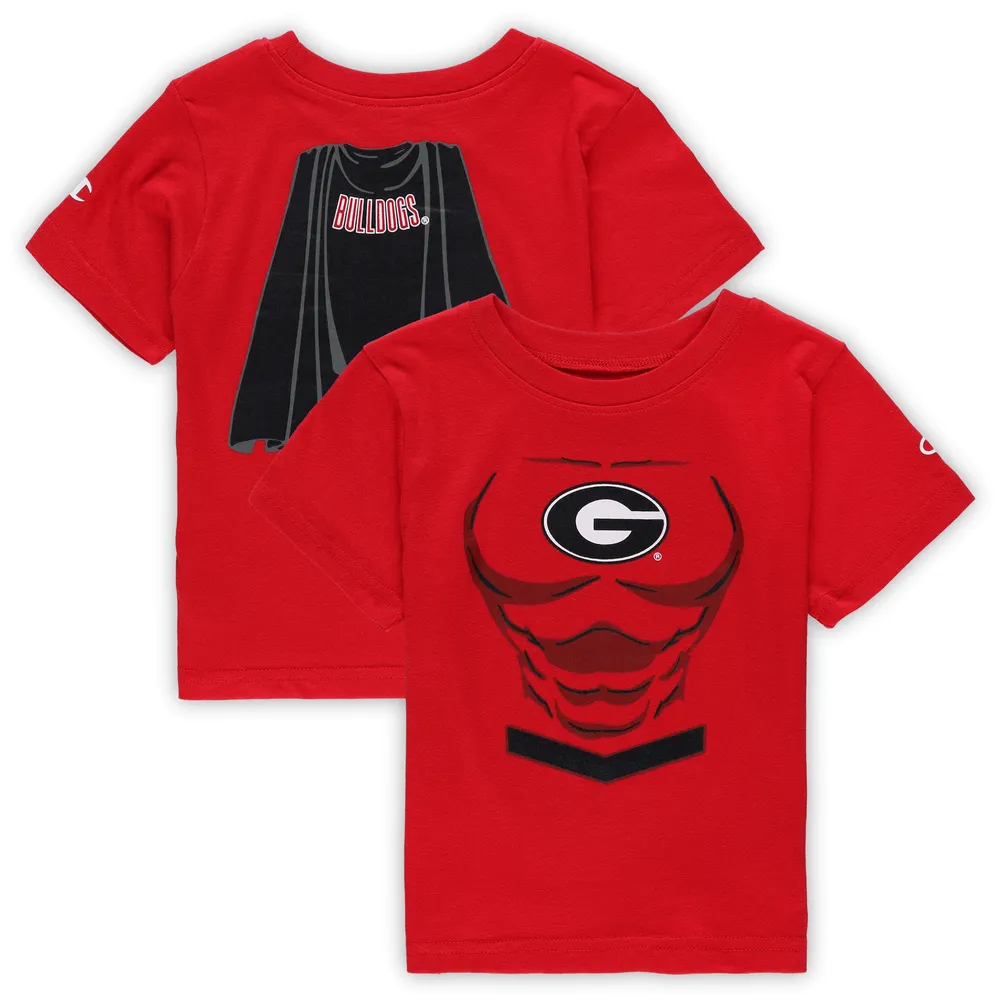 Lids Georgia Bulldogs Champion Toddler Super Hero T-Shirt - Red