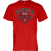 Unisex Blue 84  Red Georgia Bulldogs 2025 NCEA Equestrian National Champions T-Shirt