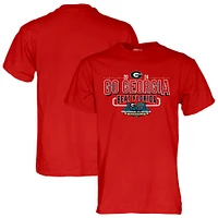 Unisex Blue 84 Red Georgia Bulldogs vs. Florida Gators 2024 Rivalry T-Shirt