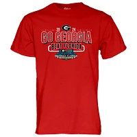 Unisex Blue 84 Red Georgia Bulldogs vs. Florida Gators 2024 Rivalry T-Shirt