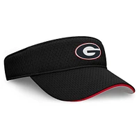 Unisex Nike Black Georgia Bulldogs 2025 Dugout Softball Ace Performance Adjustable Visor