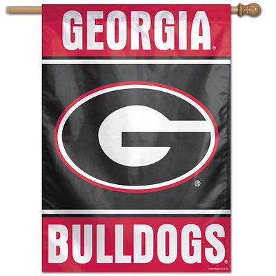 WinCraft Georgia Bulldogs 28 "x 40" Bannière verticale simple face Wordmark