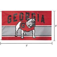 WinCraft Georgia Bulldogs 3' x 5' College Vault Deluxe Single-Sided Flag