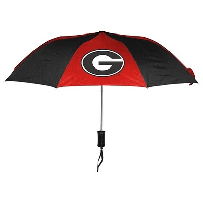 Parapluie pliant de 42 po Georgia Bulldogs de WinCraft