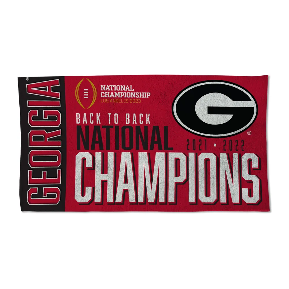 Men's Nike Red Georgia Bulldogs College Football Playoff 2021 National Champions  Locker Room T-Shirt