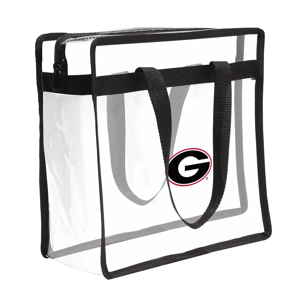 WinCraft Georgia Bulldogs Sac fourre-tout transparent