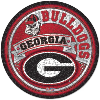 WinCraft Georgia Bulldogs Round 500-Piece Puzzle