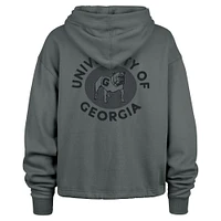 Women's '47  Gray Georgia Bulldogs Luminance Dot Venice Pullover Hoodie