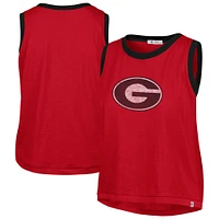 Women's '47 Red Georgia Bulldogs Premier Ringer Tank Top