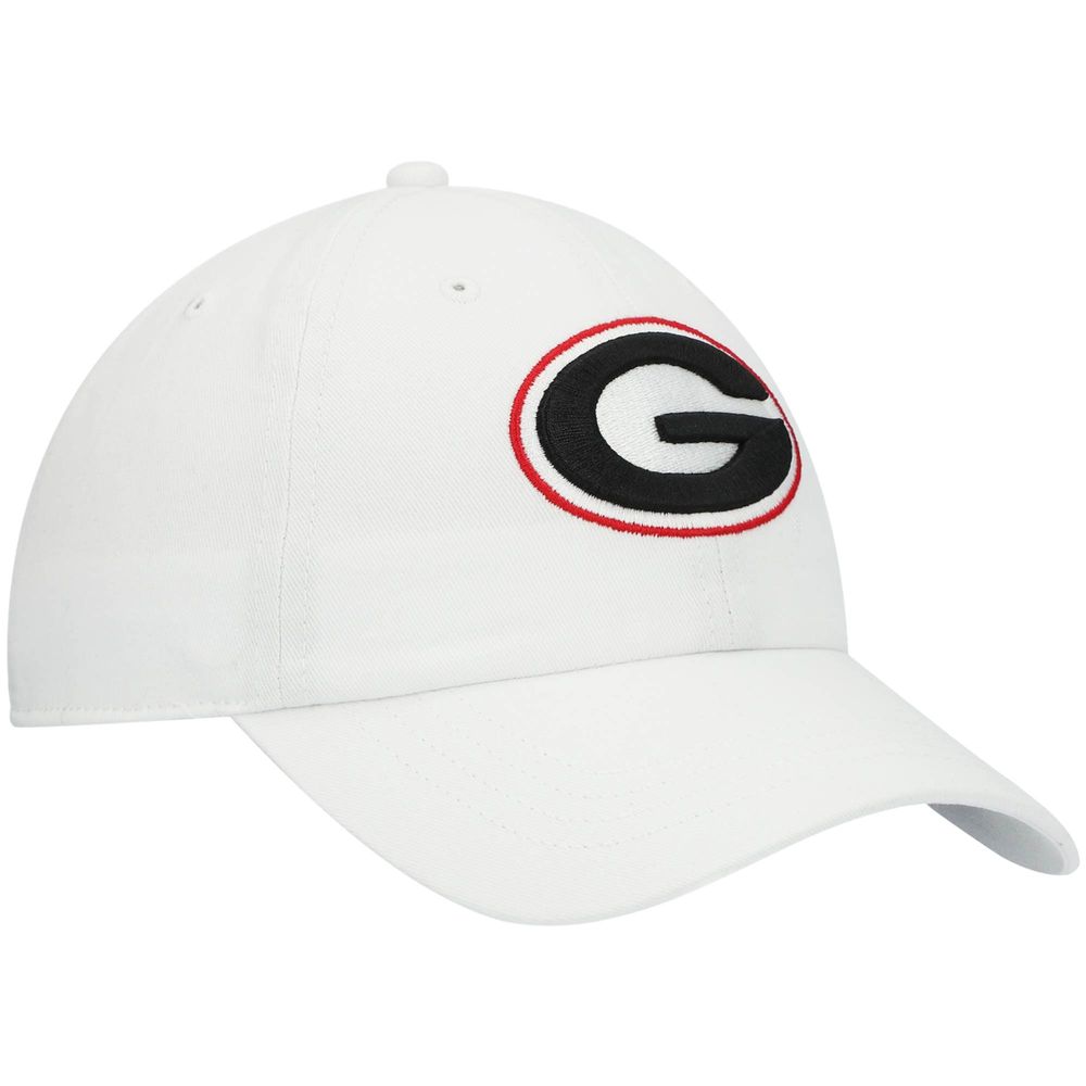 Women's '47 White Georgia Bulldogs Miata Clean Up Logo Adjustable Hat