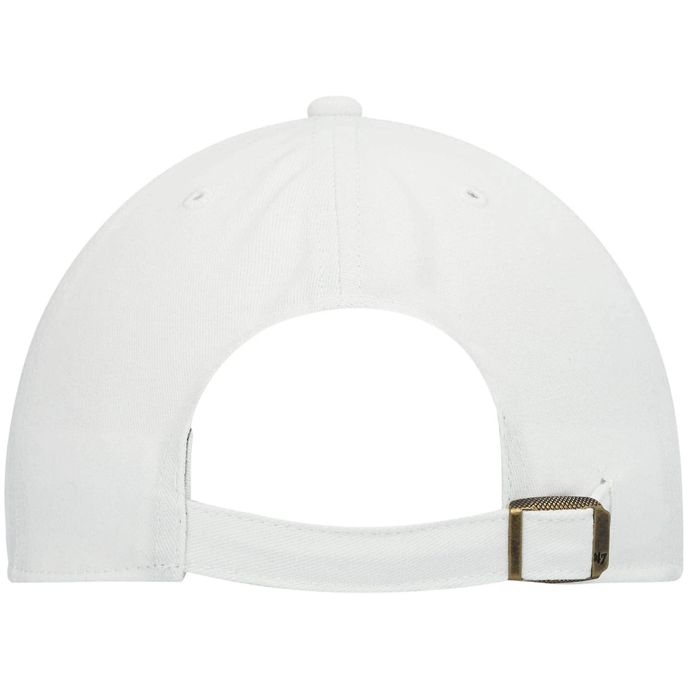 Women's '47 White Georgia Bulldogs Miata Clean Up Logo Adjustable Hat