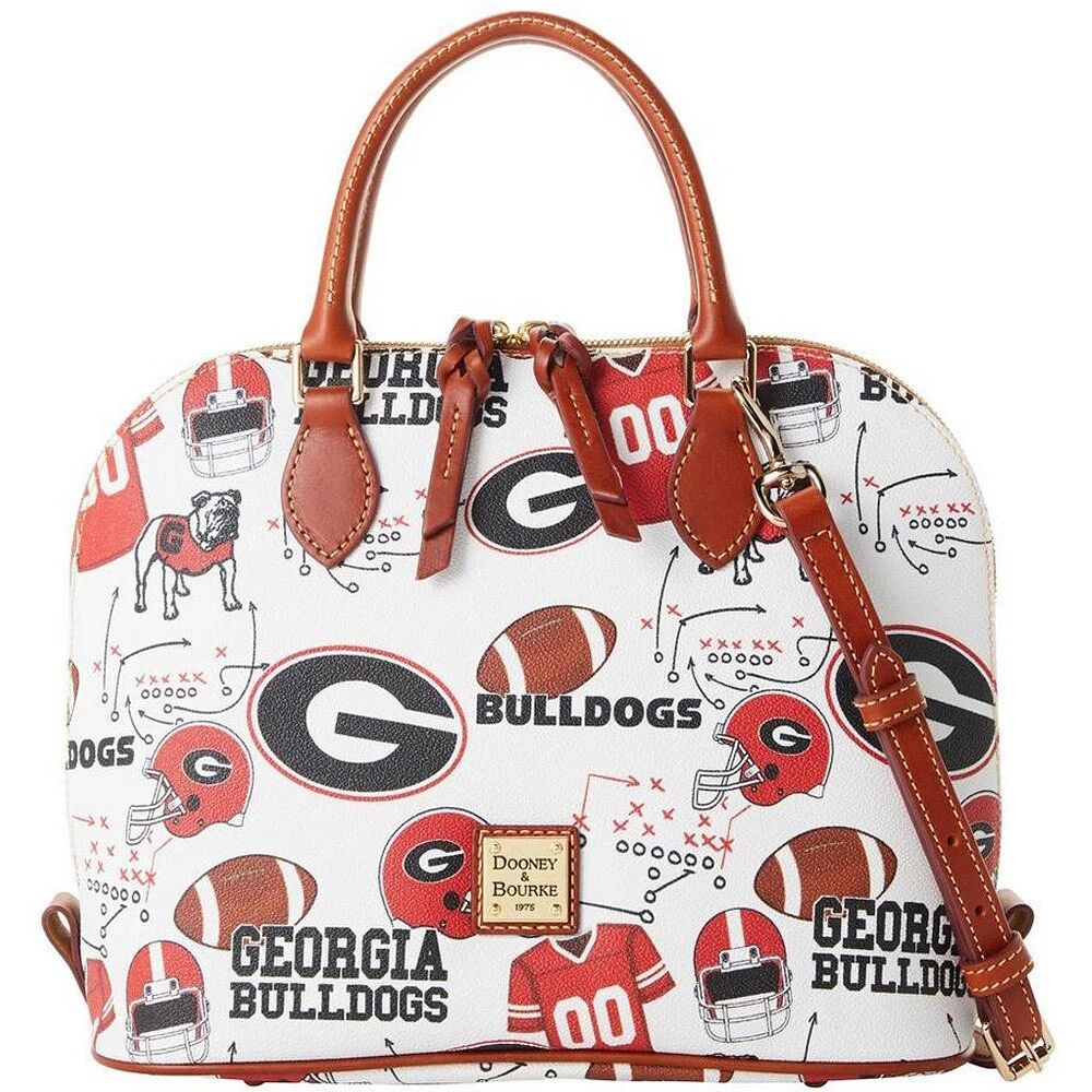 Women's Dooney & Bourke Georgia Bulldogs Game Day Zip Zip Satchel