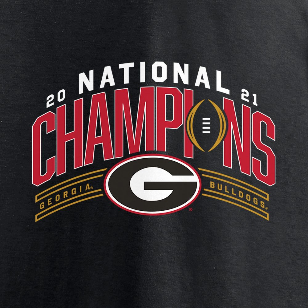 Georgia Bulldogs 2021 College Football Playoff Champions Black