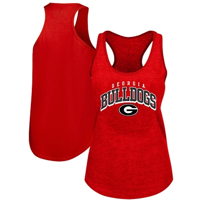 Débardeur à strass grande taille pour femmes Fanatics Red Georgia Bulldogs