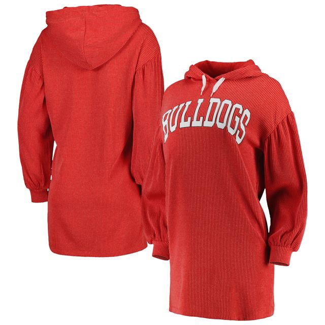 Robe pour femme Gameday Couture Red Georgia Bulldogs Game Winner Vintage Wash Tri-Blend