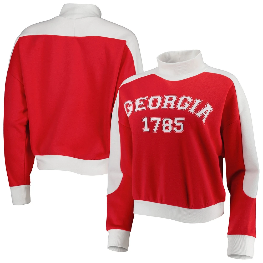 Sweat-shirt à capuche Gameday Couture Red Georgia Bulldogs pour femme