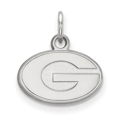 Georgia Bulldogs Women's Sterling Silver XS Pendant