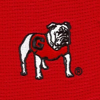 Short gaufré Grand Slam à poche Hype and Vice Red Georgia Bulldogs pour femmes