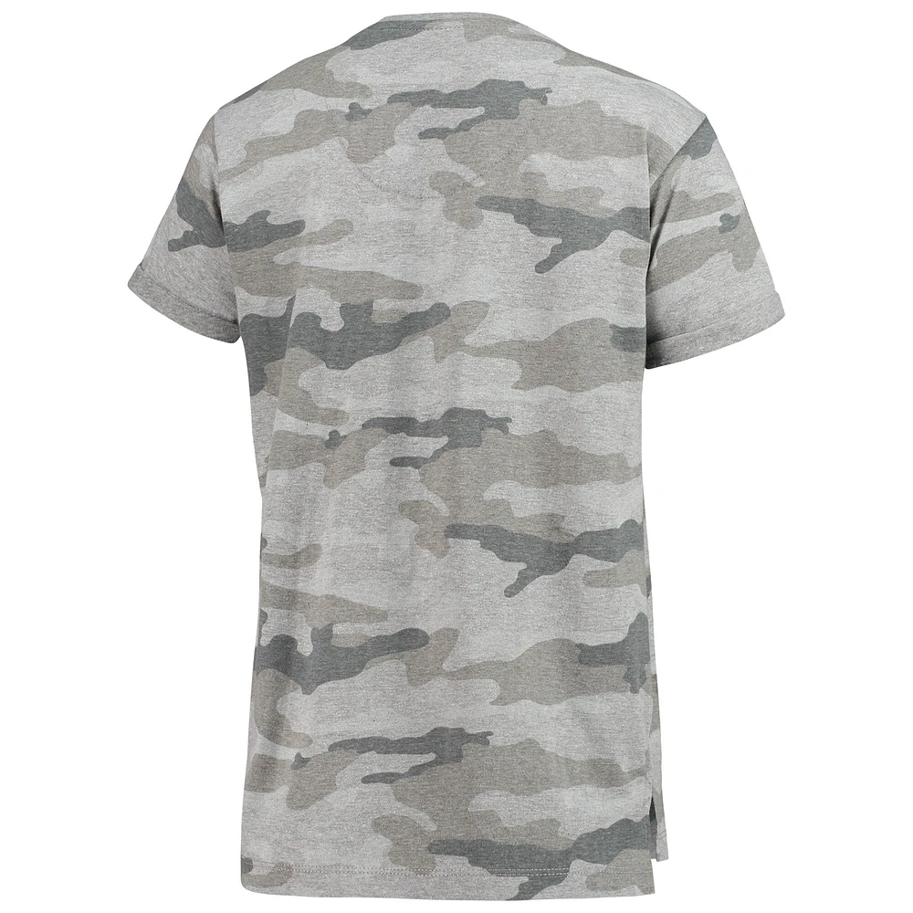 Women's Pressbox Camo Georgia Bulldogs T-Shirt