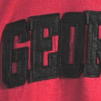 Women's Pressbox Red Georgia Bulldogs Two-Hit Canyon Long Sleeve T-Shirt