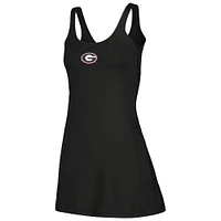 Women's ZooZatz Black Georgia Bulldogs Logo Scoop Neck Dress