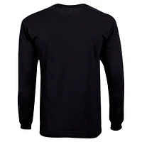 T-shirt noir à manches longues avec logo en forme d'arc des Bulldogs de Géorgie pour jeunes champions