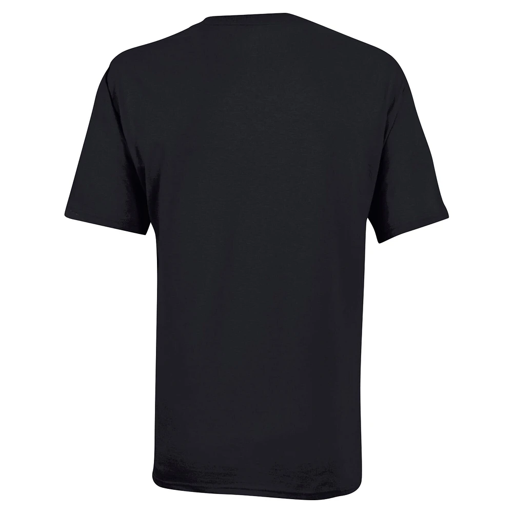 T-shirt noir avec logo en forme d'arc des Bulldogs de Géorgie, champion jeunes