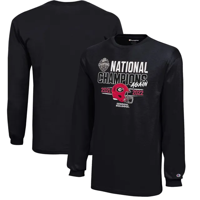 College Football Playoff Logo Black Long Sleeve T-Shirt