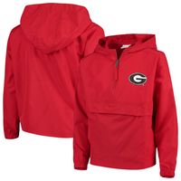 Youth Champion Red Georgia Bulldogs Pack & Go Windbreaker Jacket