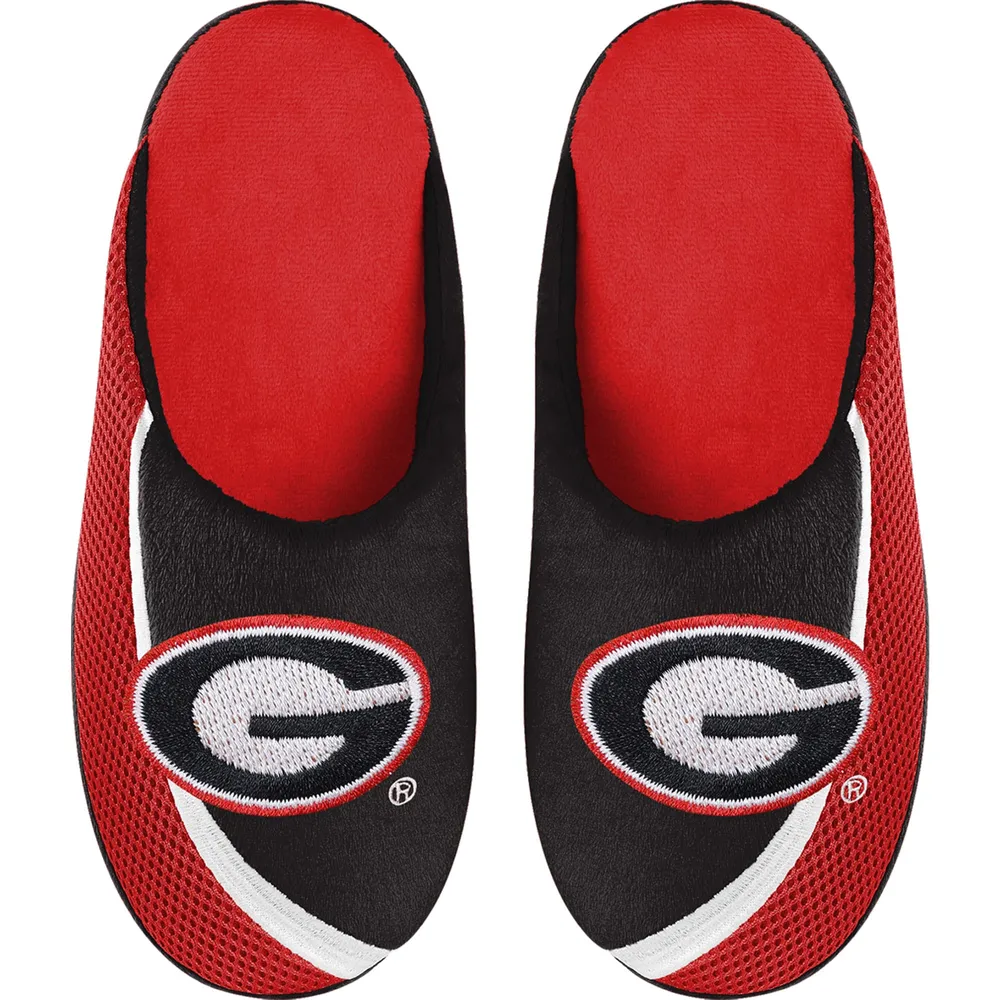 Lids Georgia Bulldogs Big Logo Color Edge Slippers | Mall