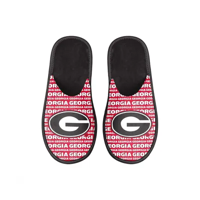 Georgia Bulldogs FOCO Youth Scuff Wordmark Slide Slippers
